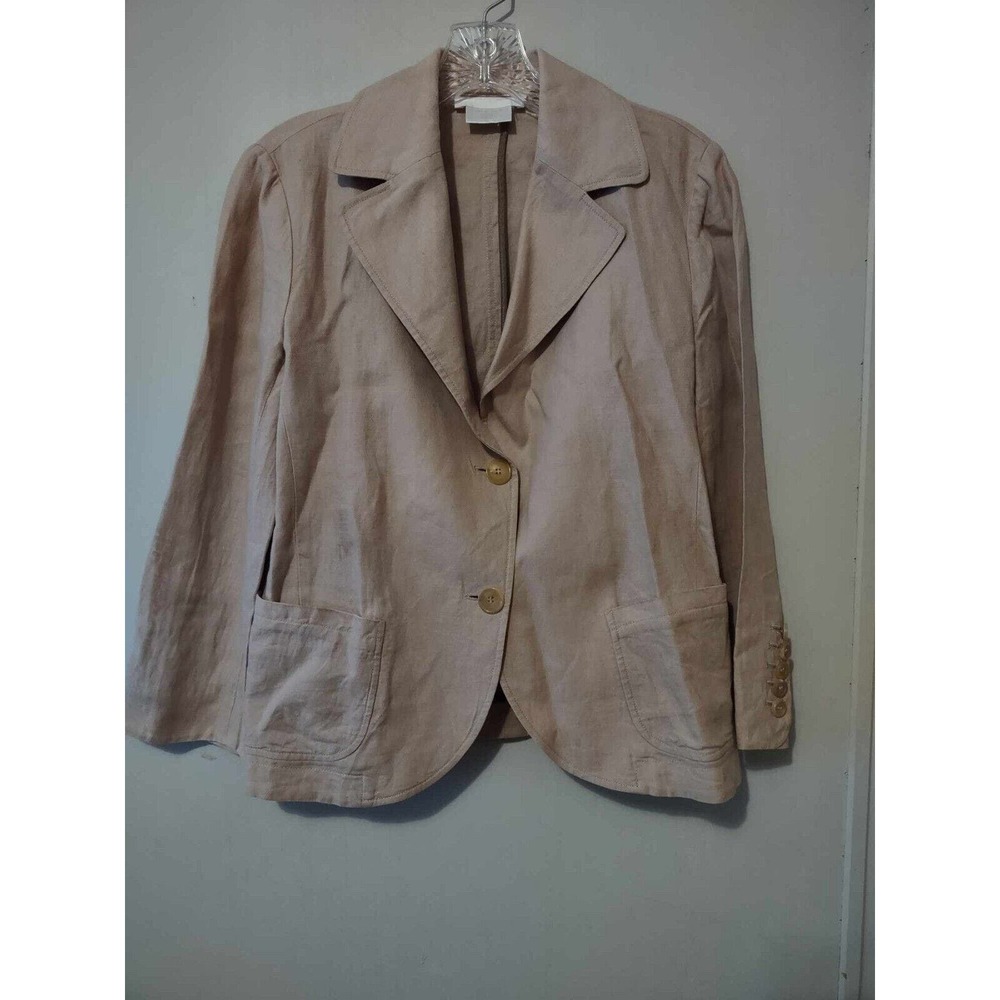 Nicole Farm Tan Blazer Size 6